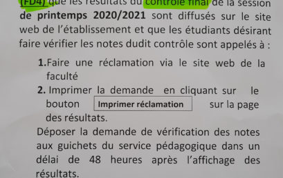Résultat FD4 : Ordinaire