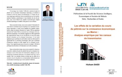 Série « Recherches et Études » – PUBLICATION N°21-2021