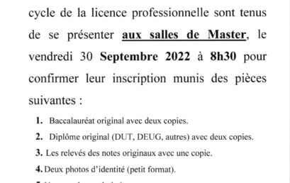 Avis Licence Professionnelle