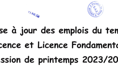 mise a jour de l’emploi L.F.