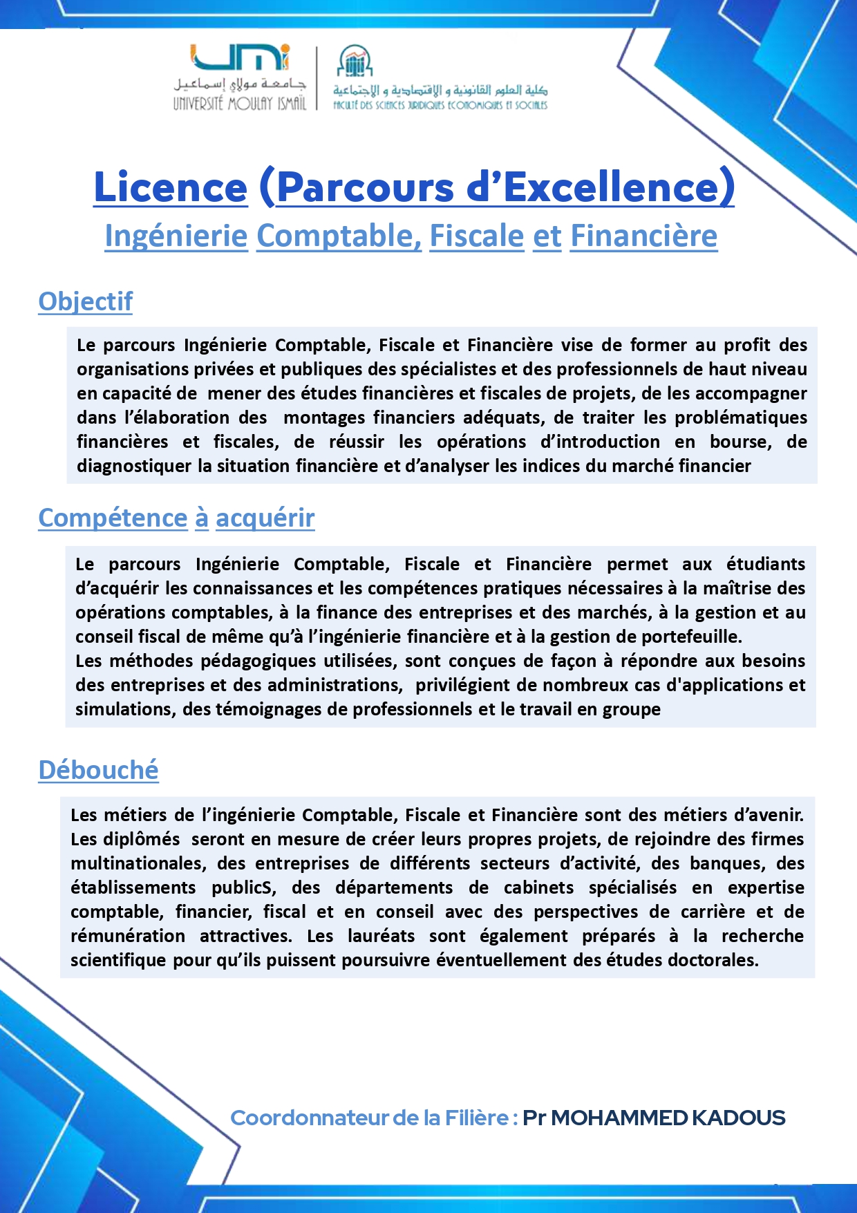 Ingénierie Comptable, Fiscale et Financière