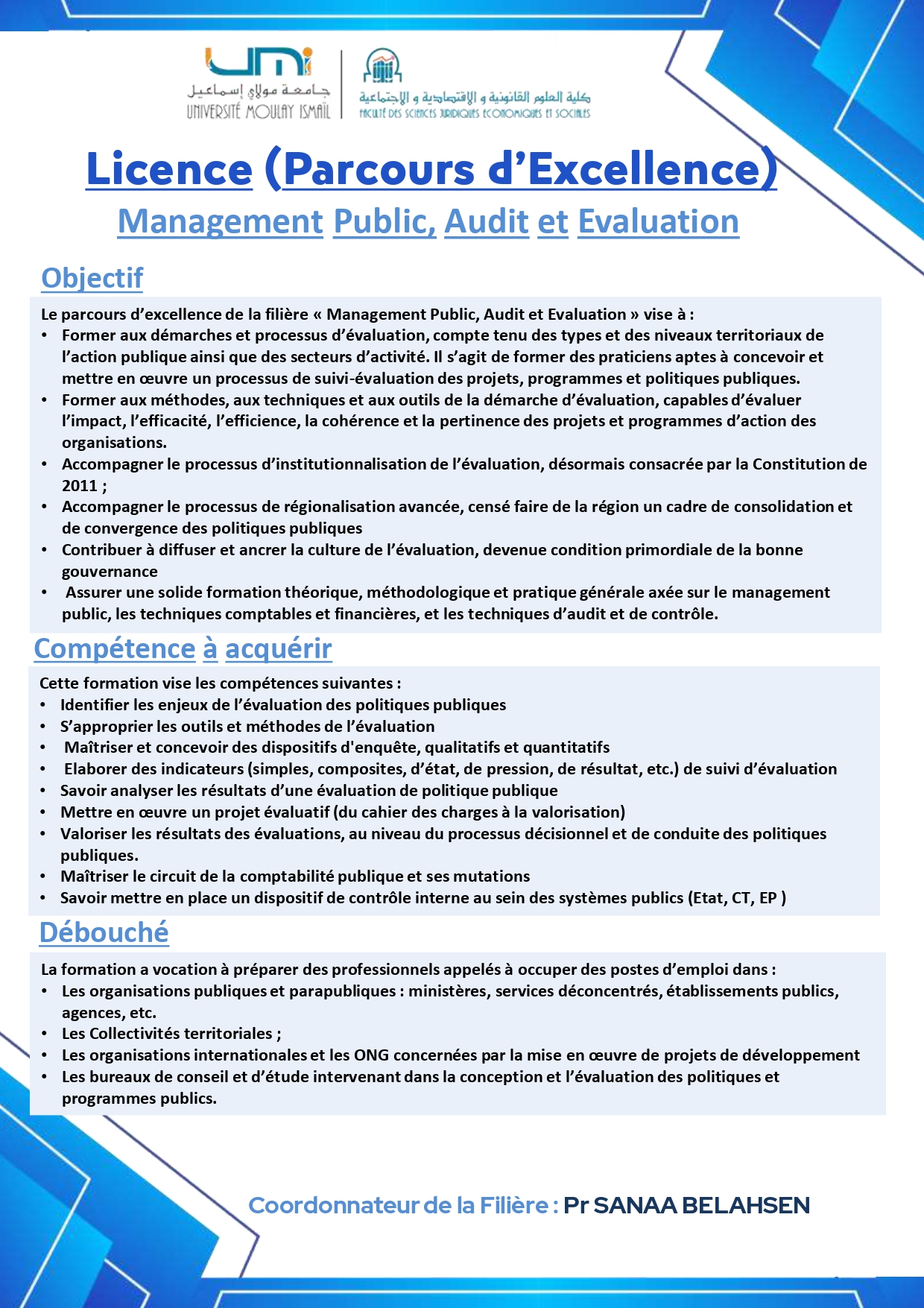 Management Public, Audit et Evaluation