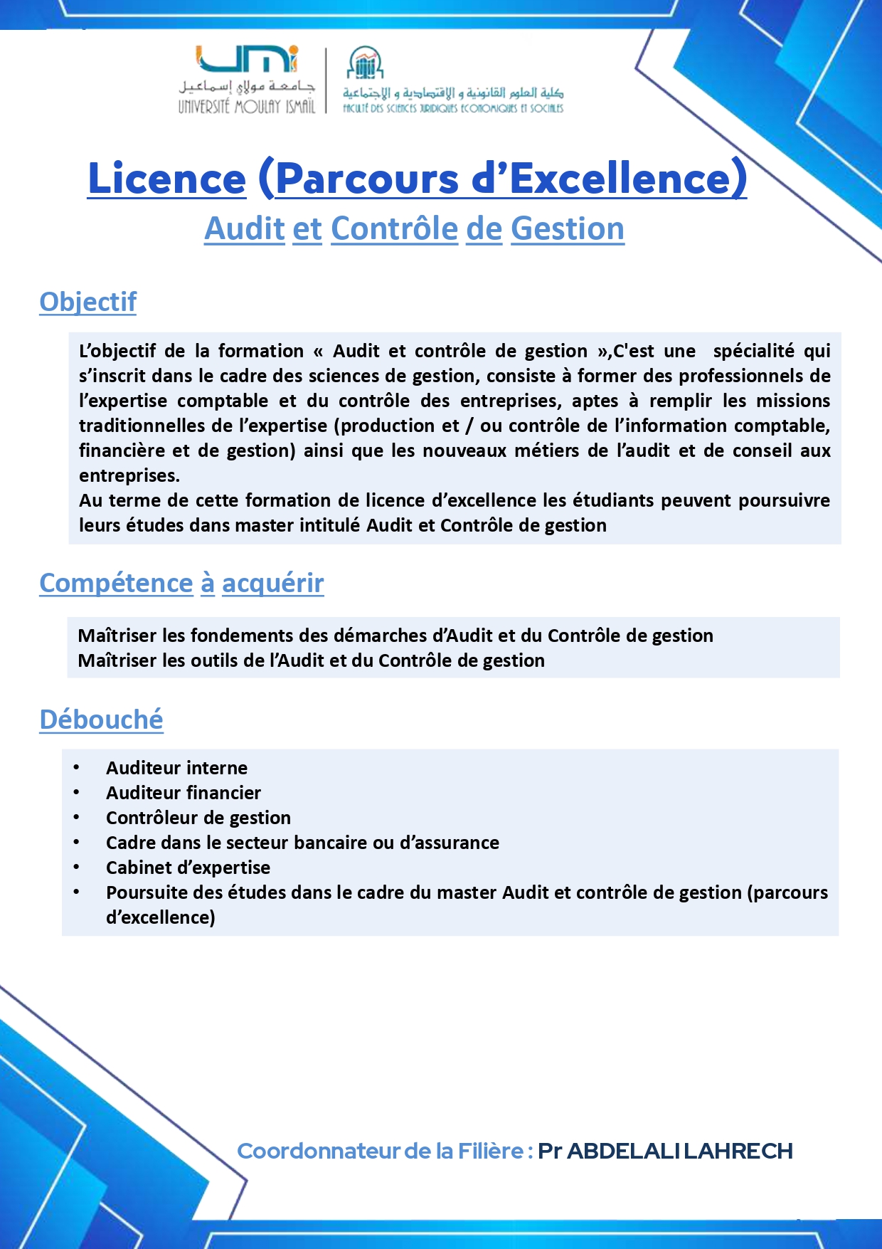 Audit et Contrôle de Gestion