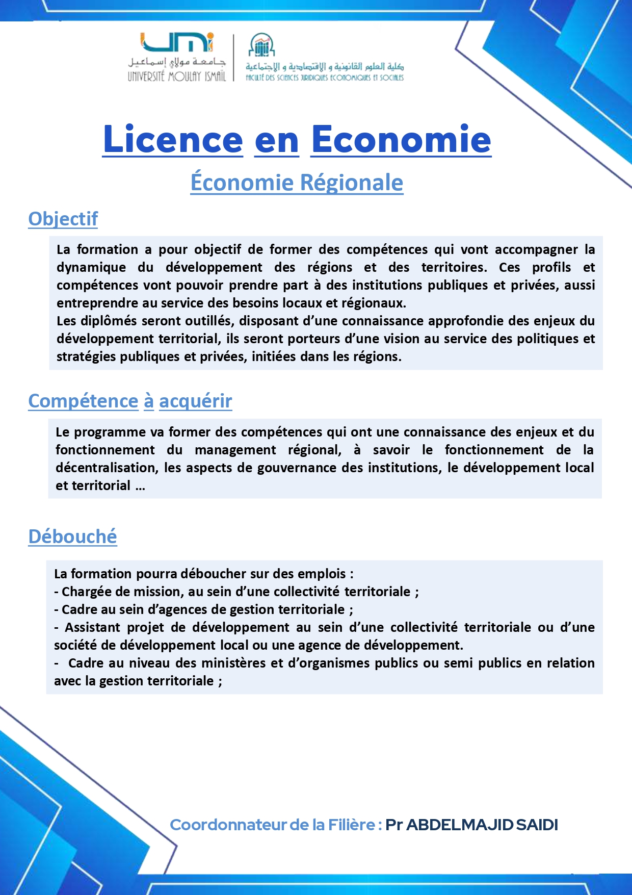 Économie Régionale