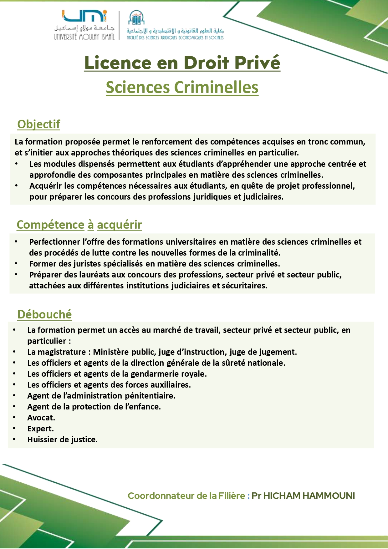 Sciences Criminelles